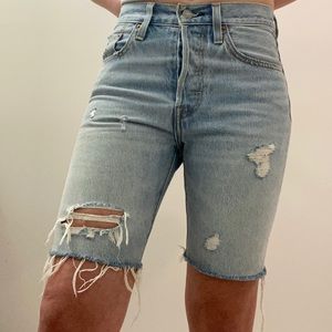 Levi’s 501 Slouch Shorts Size 27